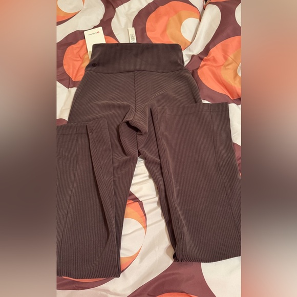 Ribbed Softstreme Flared Pant Espresso Color - Picture 4 of 4